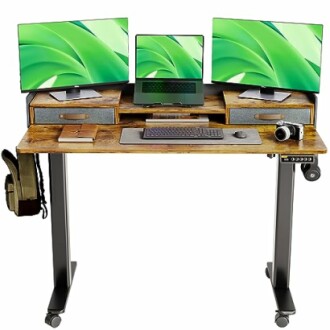 Claiks Standing Desk with Drawers